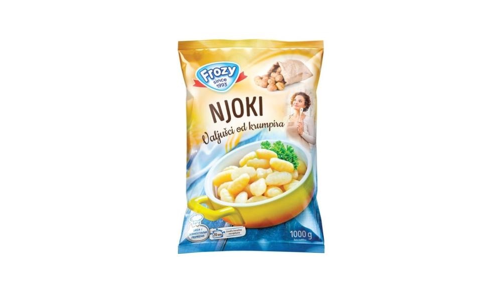 Njoki Frozy 1 kg - Akcija u trgovini KTC