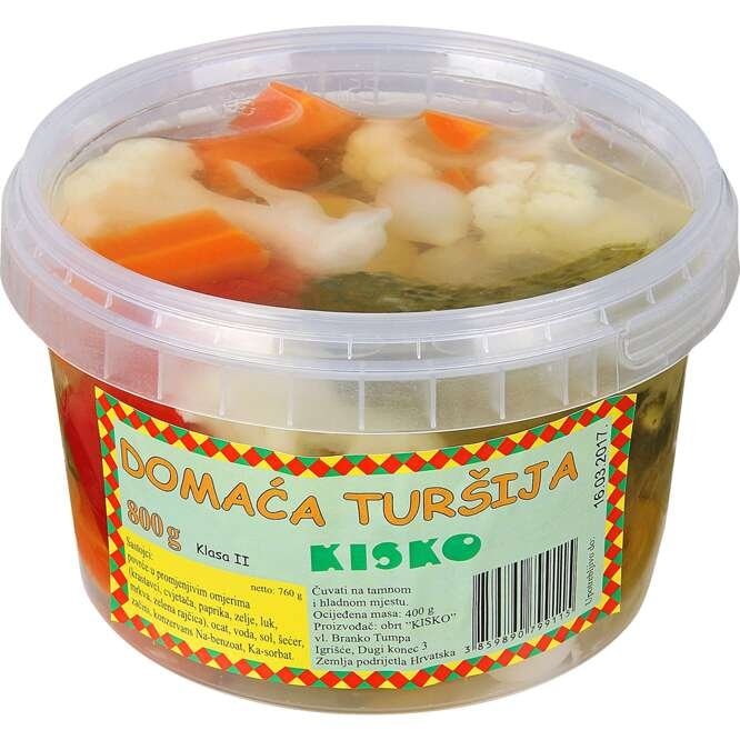 Domaća turšija 760 g KISKO - Akcija u trgovini Kaufland
