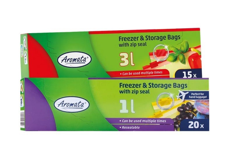 Aromata Vrećice za zamrzavanje 15 ili 20 komada - Akcija u trgovini Lidl