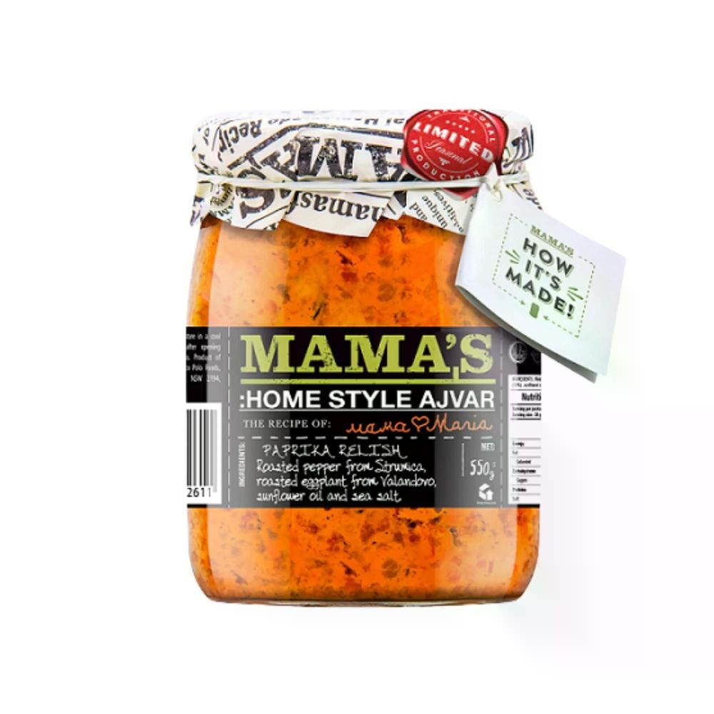 MAMAS Domaći ajvar blagi 550 g - Akcija u trgovini Kaufland