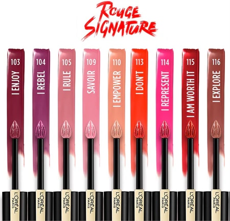 L'Oréal Rouge Signature Sjajilo za usne - Akcija u trgovini Bipa