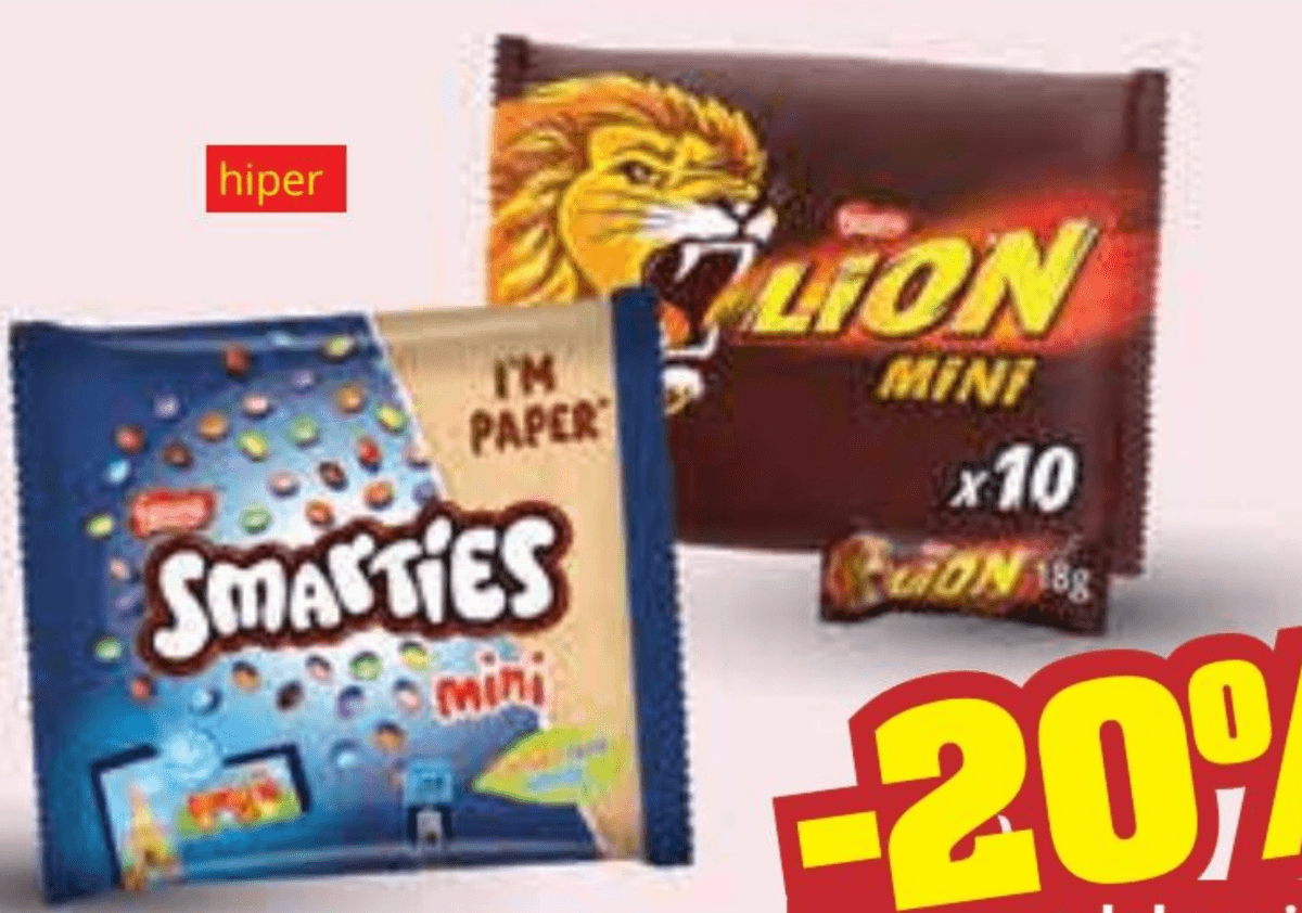 Lion mini Nestle - Akcija u trgovini Ribola