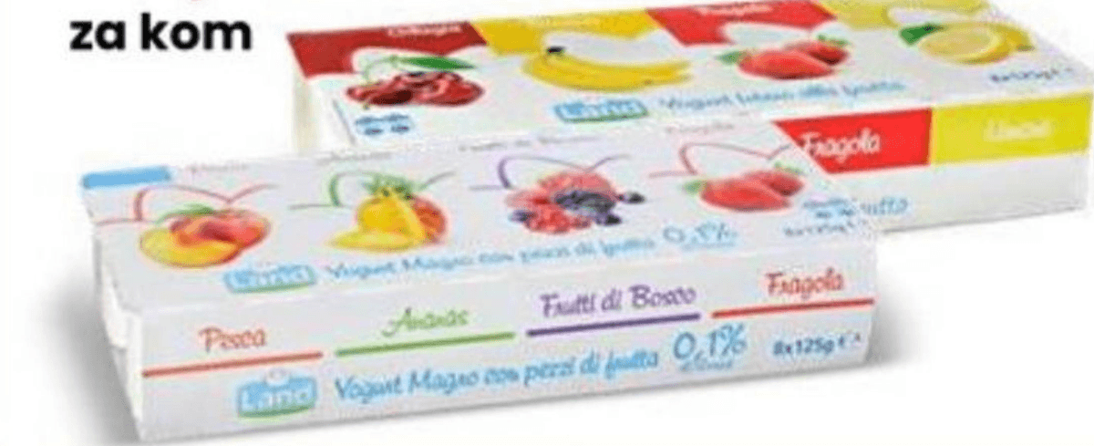 Land Jogurt voćni/voćni light mix 8 kom - Akcija u trgovini Eurospin