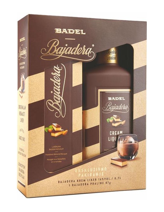 Badel Liker Bajadera + Bombonijera Bajadera Gift box 0,7 l - Akcija u trgovini Plodine