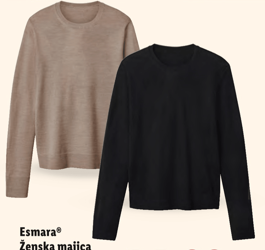 Esmara® Ženska majica - Akcija u trgovini Lidl