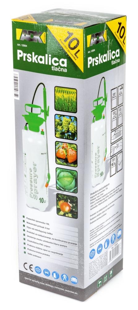 Tlačna ručna prskalica ADK 10l 10l - Akcija u trgovini KTC