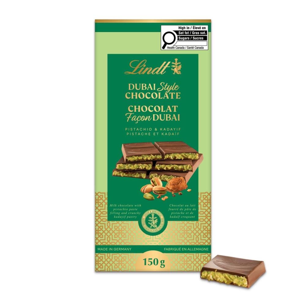 Čokolada s pistacijom Dubai Style Lindt 150 g - Akcija u trgovini Interspar