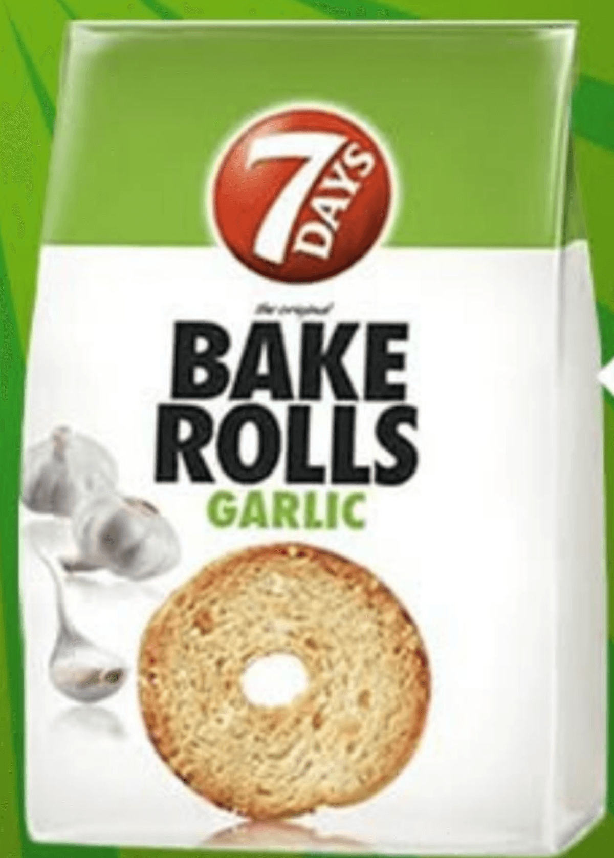 7 Days Bake Rolls Garlic 80g - Akcija u trgovini Žabac