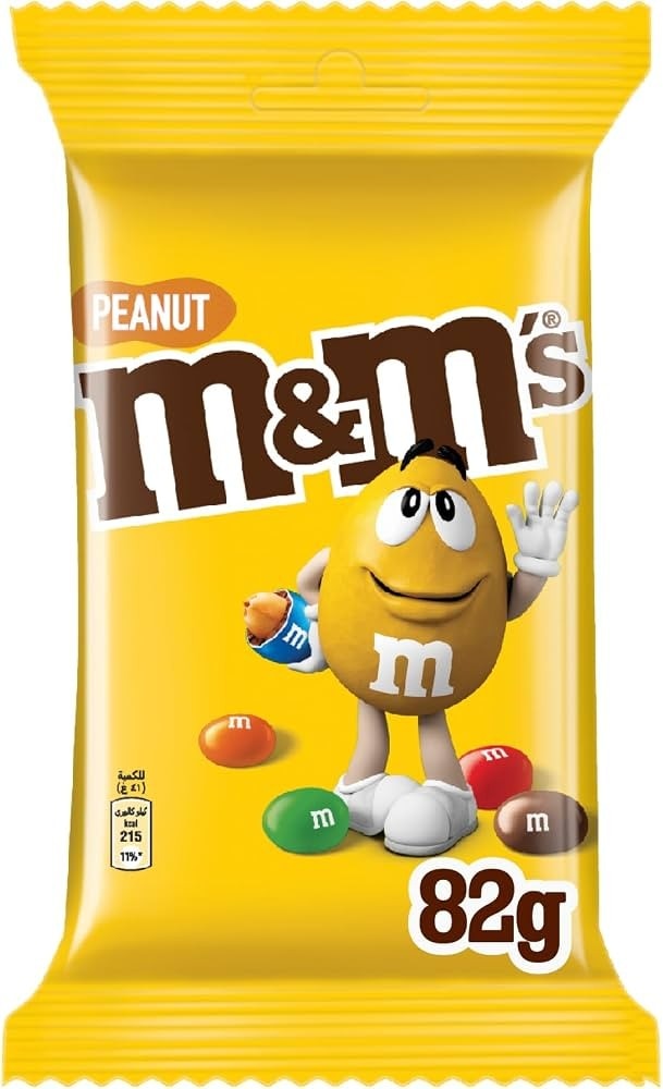 M&M's Peanut čokoladni bomboni 82 g Akcija u trgovini Bakmaz