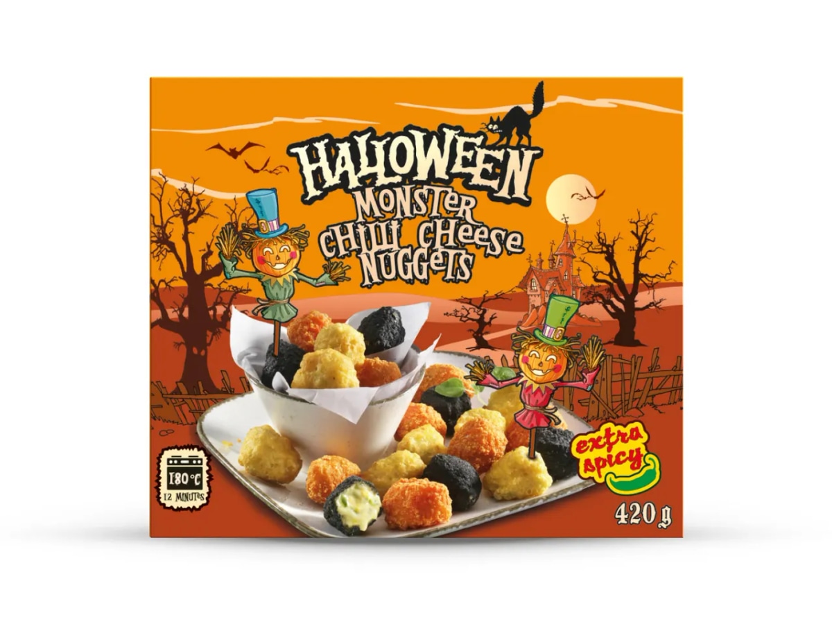 Halloween Monster chilli cheese nuggets 420 g Akcija u trgovini Lidl