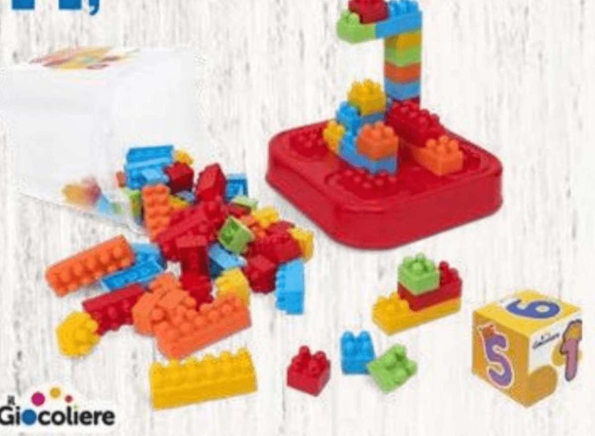 Kanta sa kockama 72 komada Giocoliere - Akcija u trgovini Eurospin