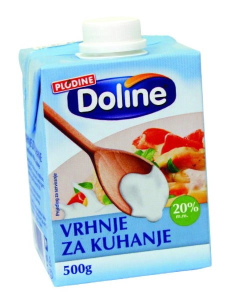Doline Vrhnje za kuhanje 500 g Akcija u trgovini Plodine