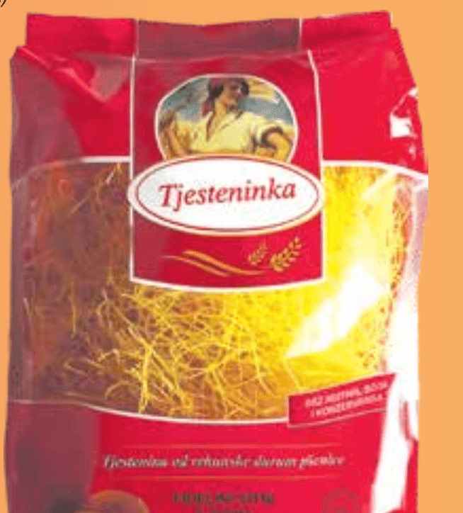 Rezanci uski 400 g Tjesteninka - Akcija u trgovini KTC