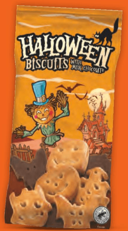 HALLOWEEN Keksi s mliječnom čokoladom 150 g Akcija u trgovini Lidl