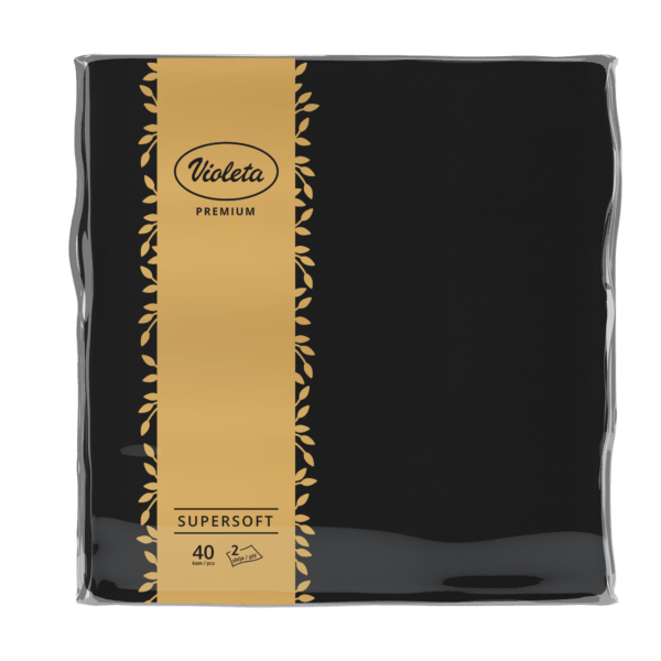 Salvete Violeta premium crne 40/1 - Akcija u trgovini KTC
