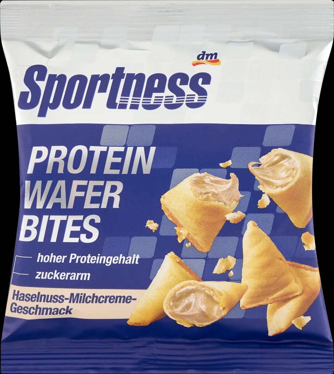 Sportness vafl snack proteinski s lješnjakom i mliječnom kremom 30 g Akcija u trgovini Dm