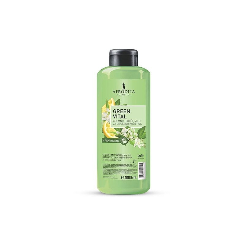 Afrodita tekući sapun Green Vital 1 l - Akcija u trgovini KTC