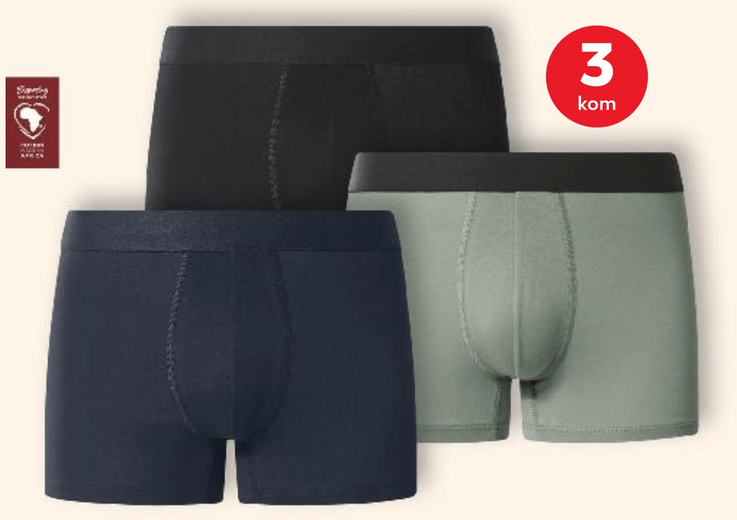 Esmara Men Muške bokserice 3 kom - Akcija u trgovini Kaufland