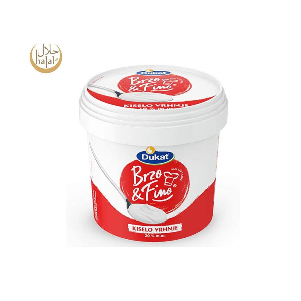 Kiselo vrhnje Dukat 900 g - Akcija u trgovini Boso