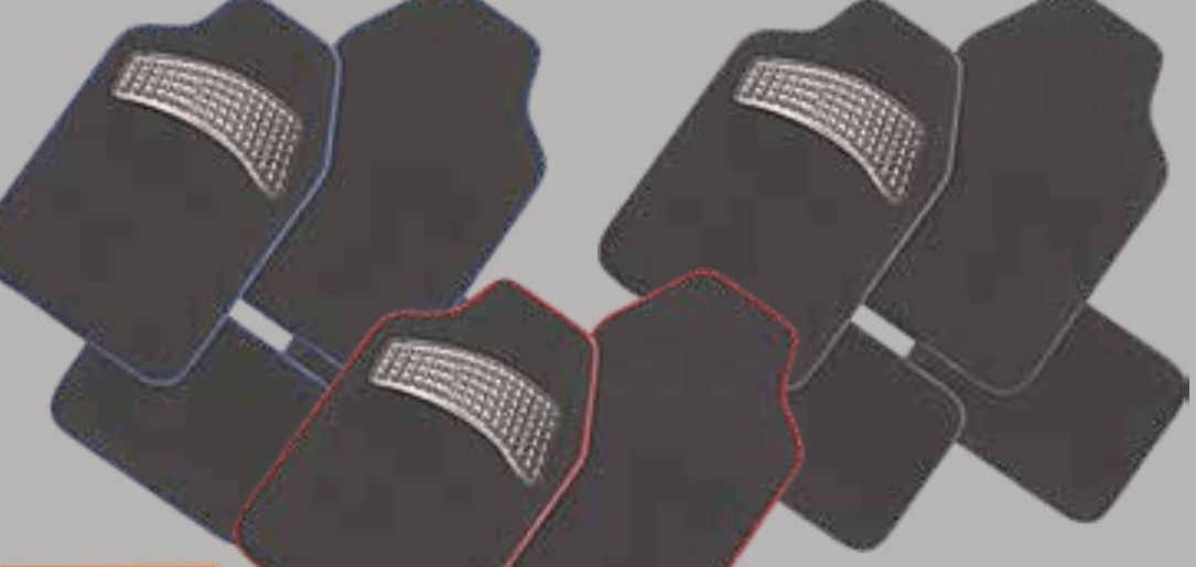 Auto tepih tekstilni 4kom/pak Finish Line - Akcija u trgovini KTC