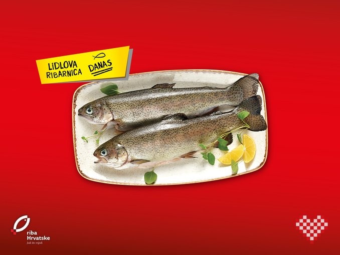 Svježa gacka pastrva 550 g - Akcija u trgovini Lidl