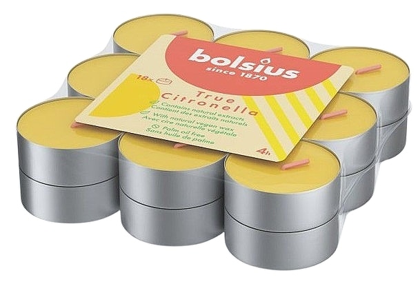 Bolsius Citronella maxi lučice 4 komada - Akcija u trgovini Plodine