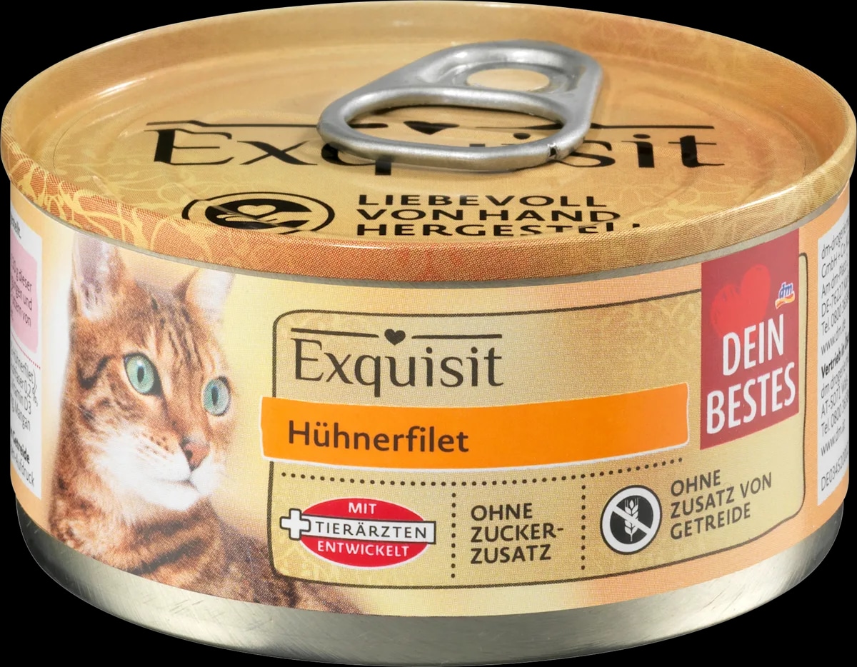 Dein Bestes Exquisit fileti za mačke piletina 70 g Akcija u trgovini Dm