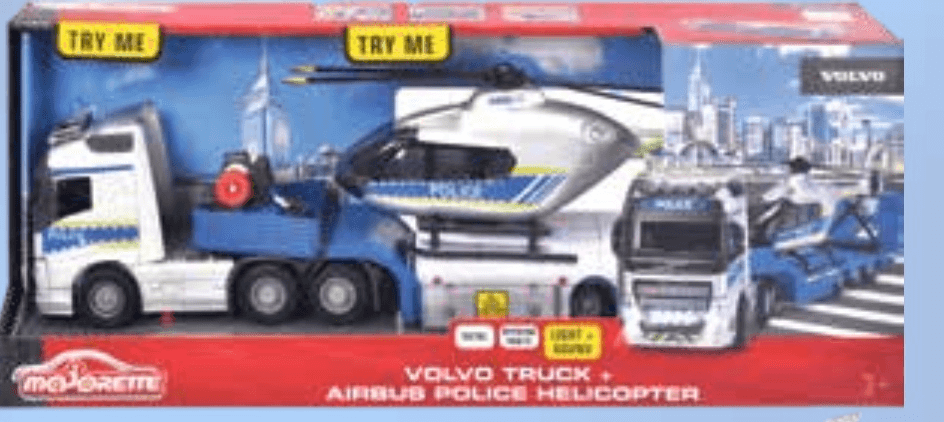 Policijsko vozilo Majorette - Akcija u trgovini KTC