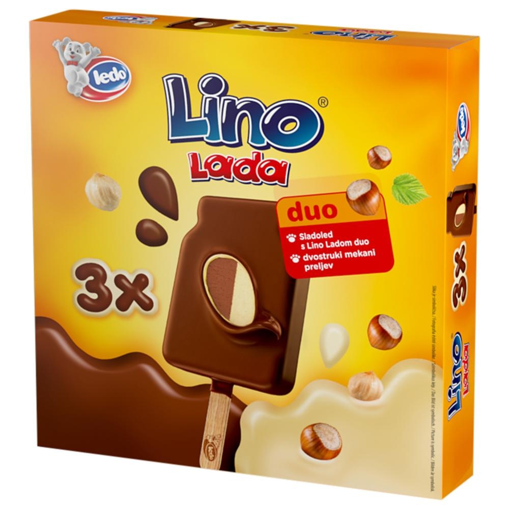 Macho ili Lino Lada Sladoled 3x86 g ili 3x90 ml Ledo - Akcija u trgovini Kaufland
