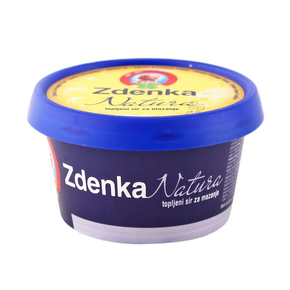 Zdenka topljeni sir za mazanje Natura 150 g Akcija u trgovini Kaufland