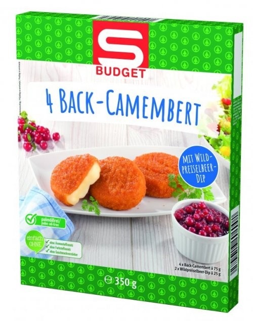 Sir Camembert panirani 350 g Budget - Akcija u trgovini Spar
