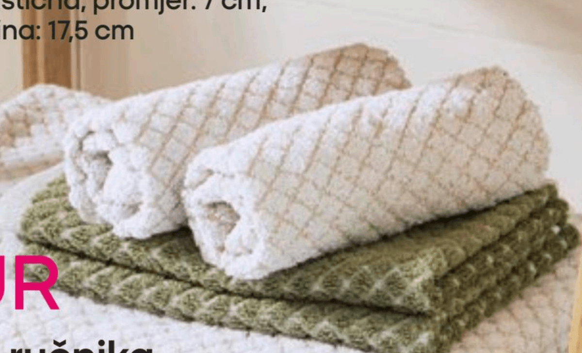 Ručnik 1 set, 2 kom - Akcija u trgovini Tommy