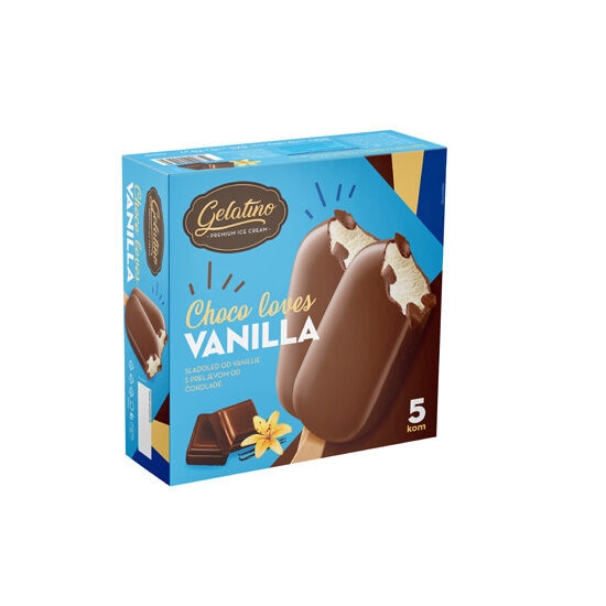 Gelatino Sladoled na štapiću 5x 110 ml - Akcija u trgovini Plodine