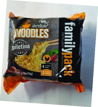 Juha instant noodles govedina, povrće NTL 70 g - Akcija u trgovini NTL