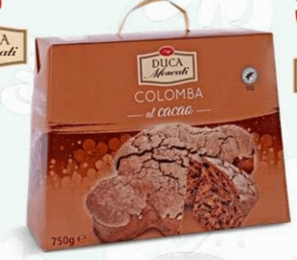 Kolač Colomba kakao/čokolada 750 g Duca Moscati - Akcija u trgovini Eurospin