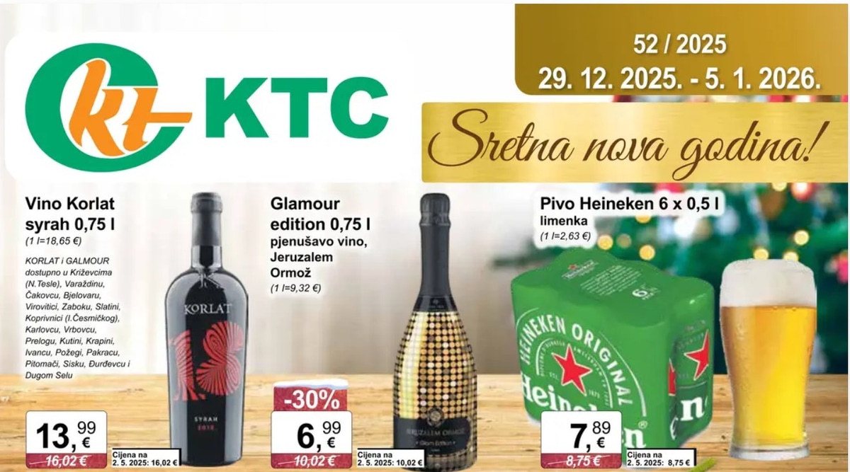 KTC katalog Akcijska ponuda od 29.12. do 05.01.2026