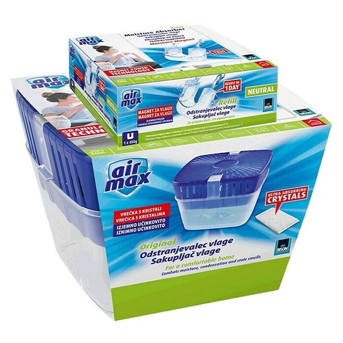 Odvlaživač zraka 'Air Max' 1 x 1 kg - Akcija u trgovini Bauhaus