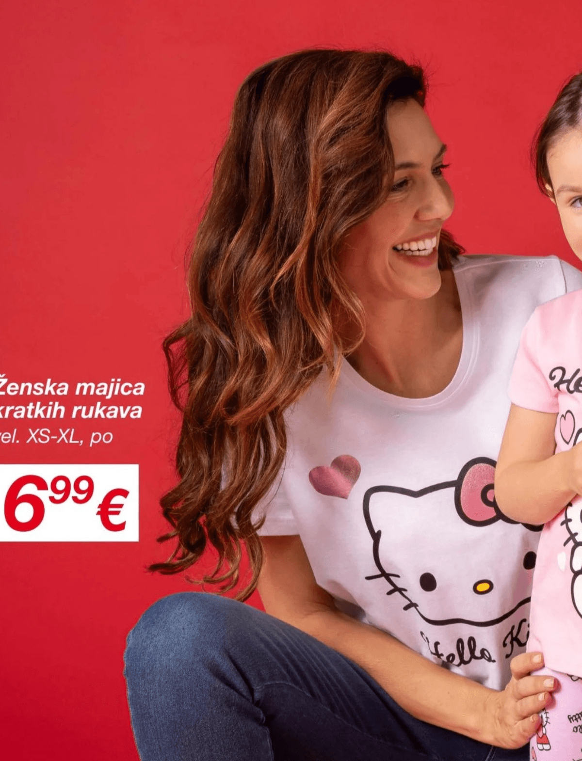 Ženska majica kratkih rukava Hello Kitty - Akcija u trgovini Kik
