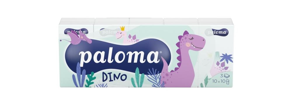 Paloma Dino Papirnate maramice 10 kom - Akcija u trgovini Ribola