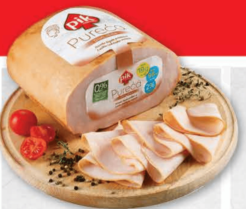 PIK VRBOVEC Pureća dimljena šunka 100 g - Akcija u trgovini Plodine