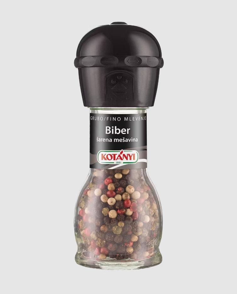 Kotanyi Začin Papar crni u zrnu, 36 g; šareni u zrnu, 35 g - Akcija u trgovini Studenac