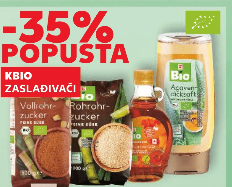 KBIO Zaslađivači - Akcija u trgovini Kaufland