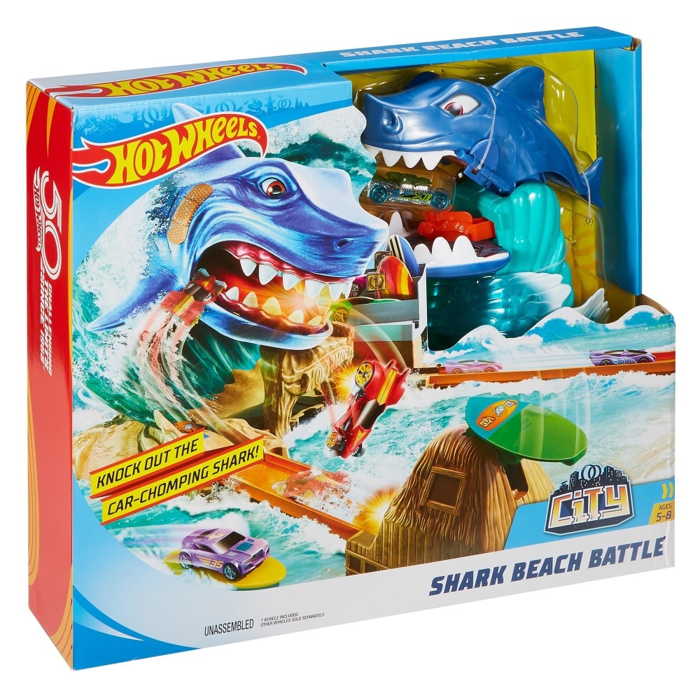 MATTEL HOT WHEELS CITY SHARK BEACH - Akcija u trgovini Mueller