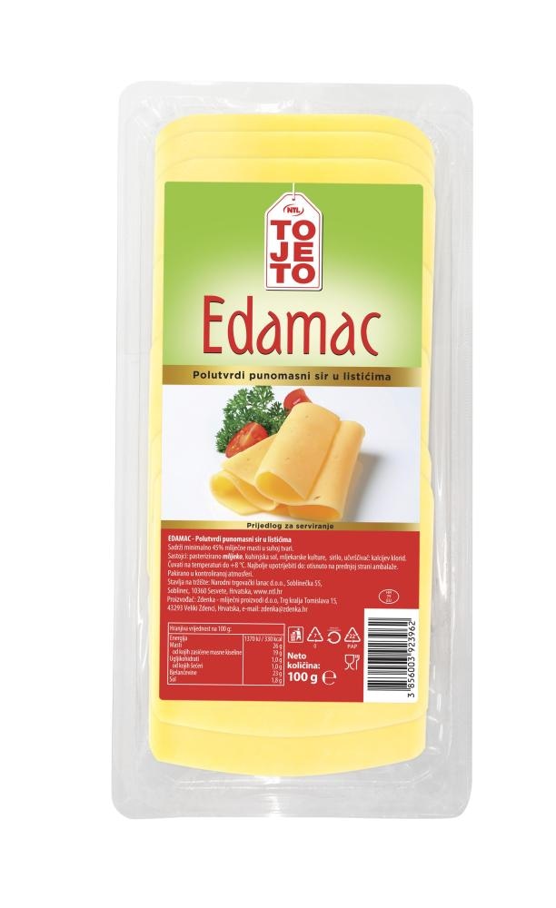 Sir Edamac rezani 100 g ToJeTo - Akcija u trgovini NTL