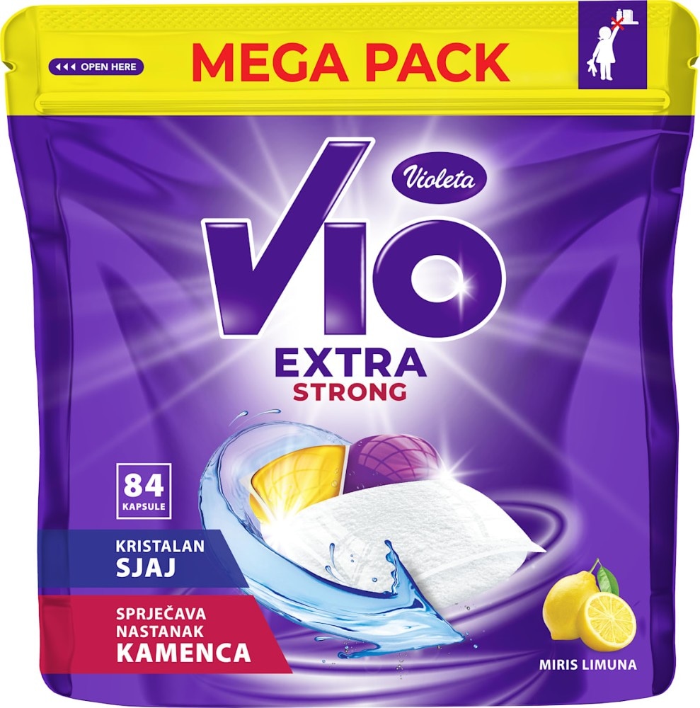 Tablete za perilicu posuđa Vio 100 kom Akcija u trgovini Bakmaz