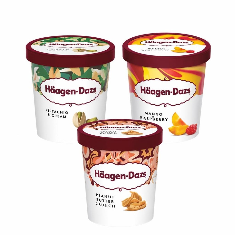 Sladoled odabrane vrste 420 - 460 ml HAAGEN DAZS Akcija u trgovini Plodine