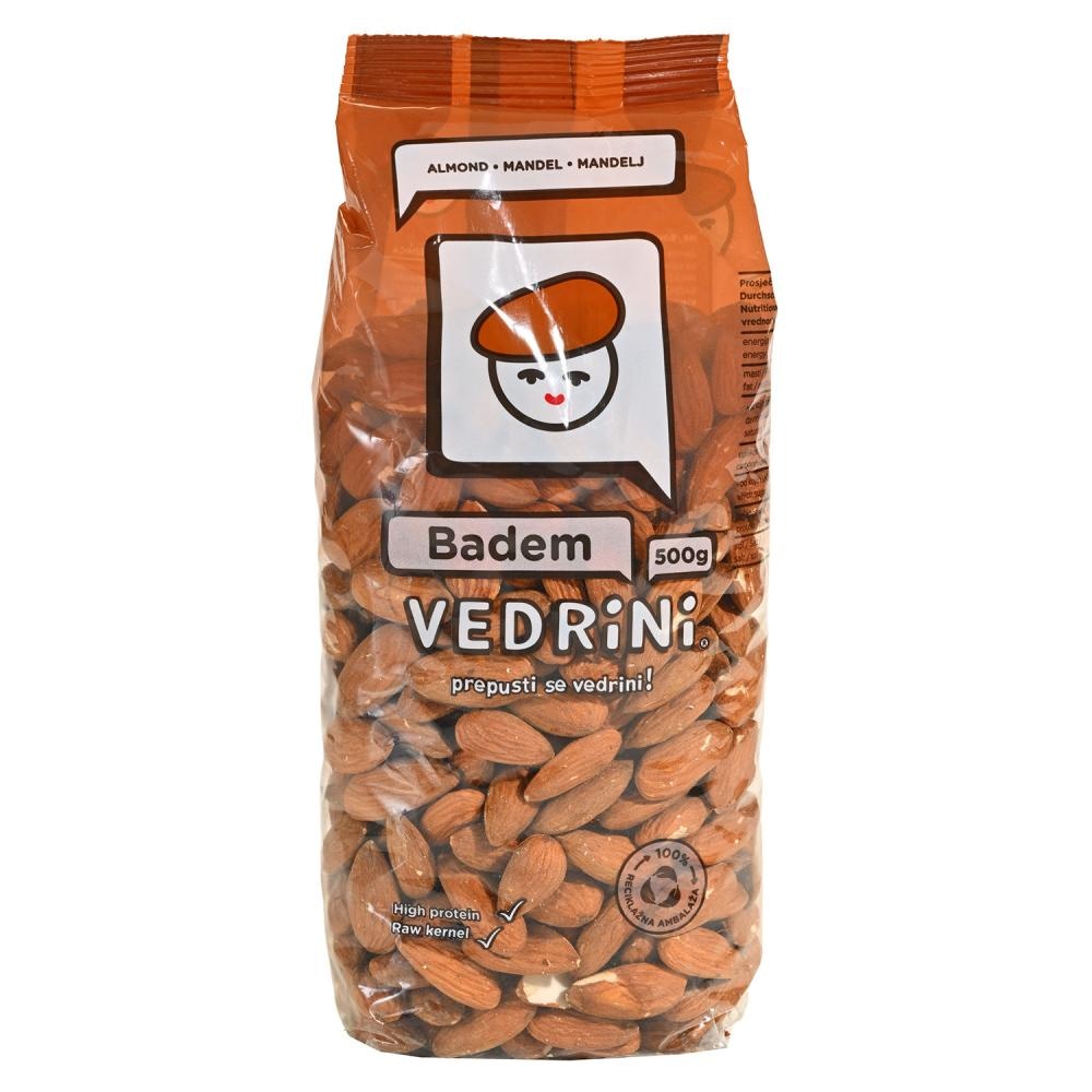 Vedrini Badem 500 g - Akcija u trgovini Kaufland