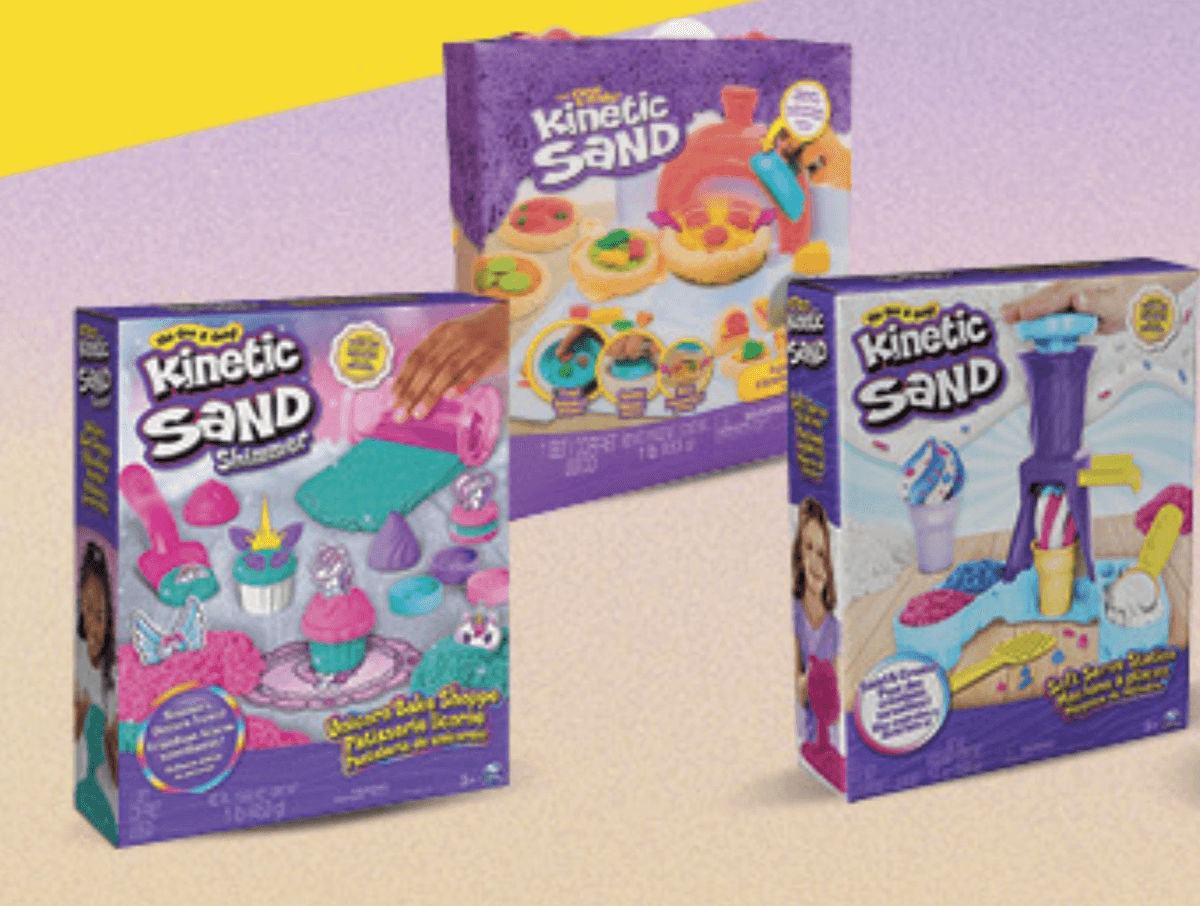 Odabrani kinetički pijesak Kinetic Sand - Akcija u trgovini Konzum