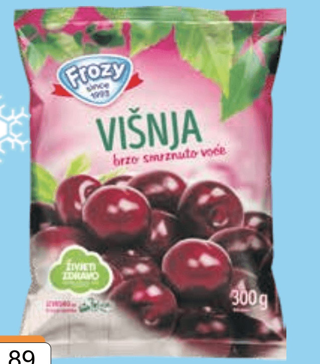 Frozy Višnja 300 g - Akcija u trgovini KTC