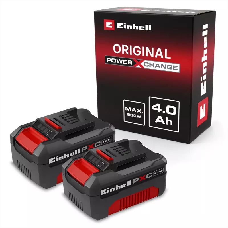 Einhell PKC Twinpack 2x 18 V 4,0 Ah 2x 4,0 Ah - Akcija u trgovini Pevex